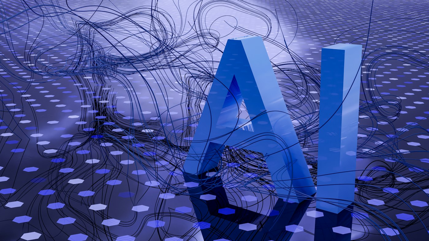 Vizual abstract pentru inteligență artificială și agenți