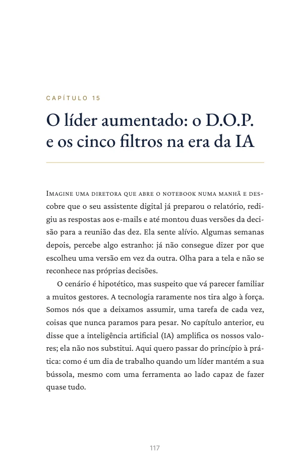 O início de “O líder aumentado”