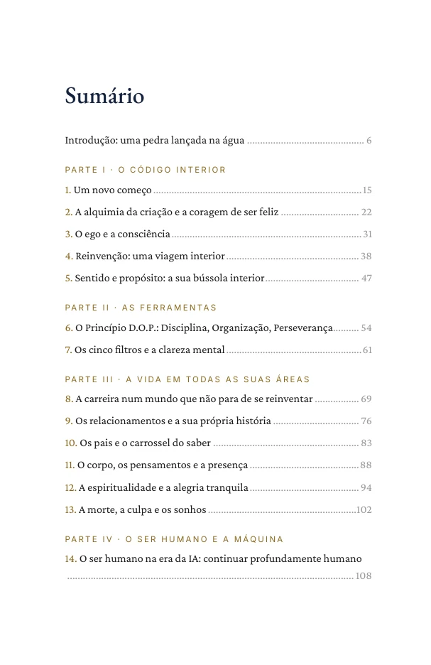 O sumário